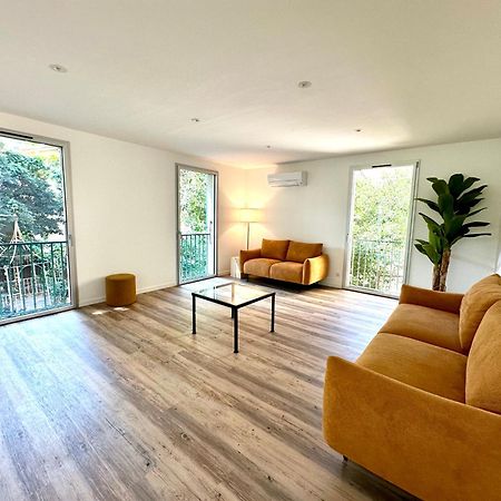 Appartement Avec Jardin Prive A 2Min De La Plage 滨海巴纽尔斯 外观 照片