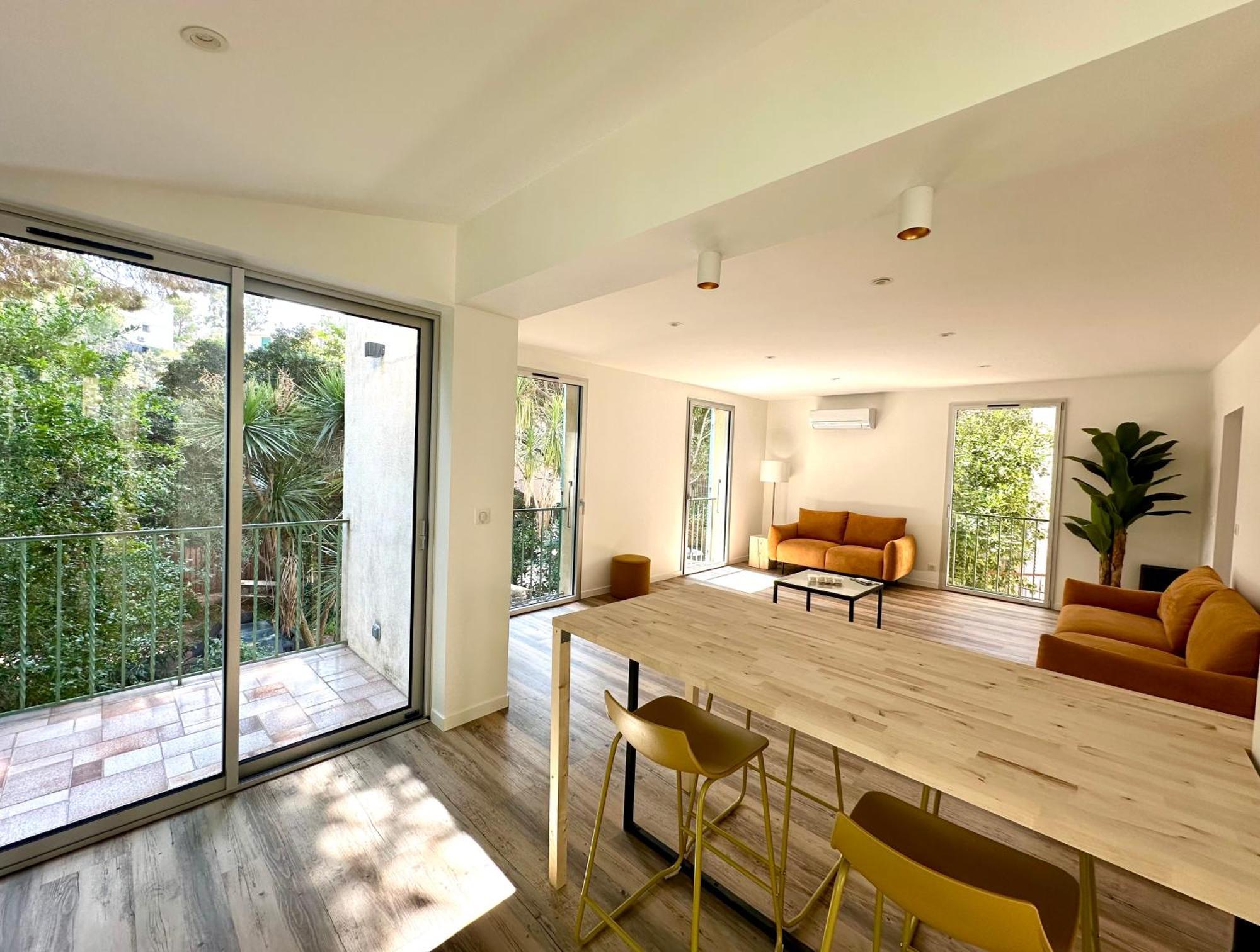 Appartement Avec Jardin Prive A 2Min De La Plage 滨海巴纽尔斯 外观 照片